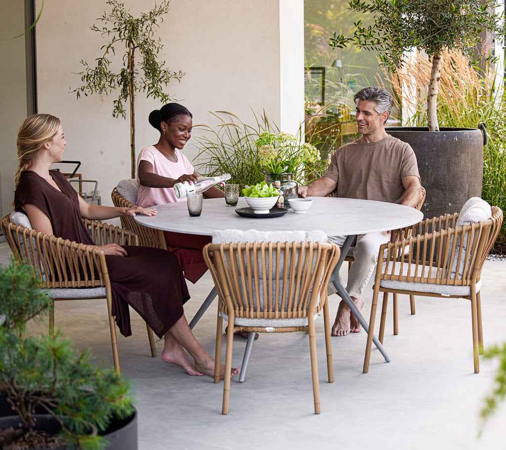 Cane-Line Ocean Chair in Natural - Stackable