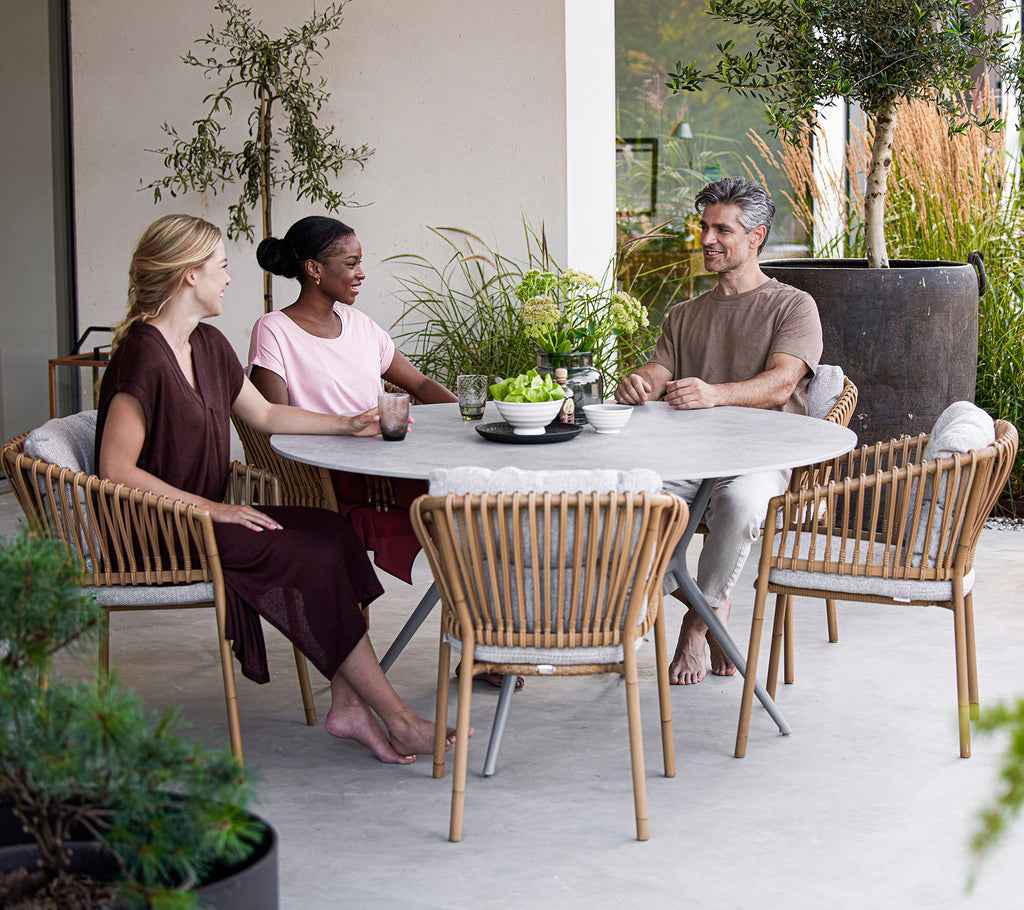Cane-Line Ocean Chair in Natural - Stackable