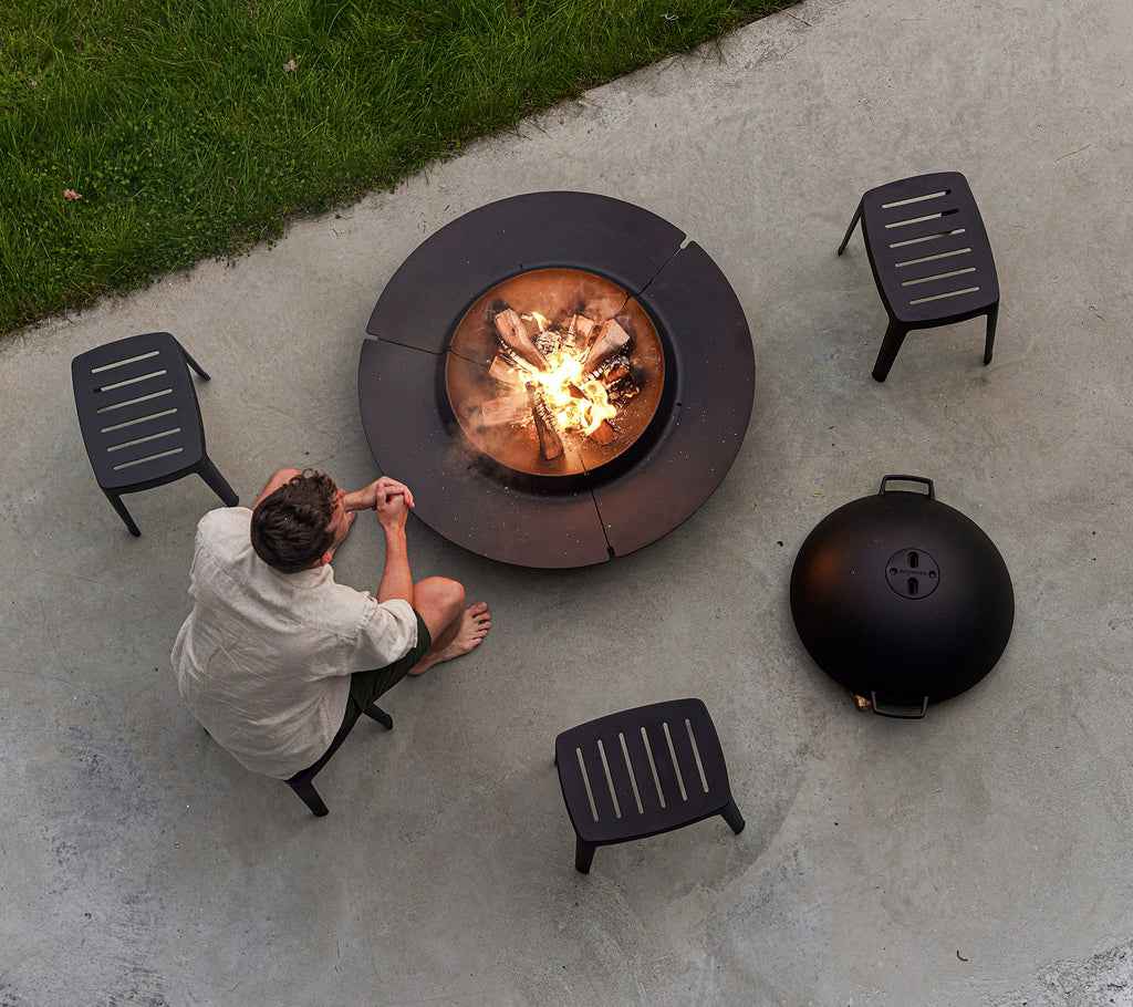 Cane-Line Cut Stool - Stackable