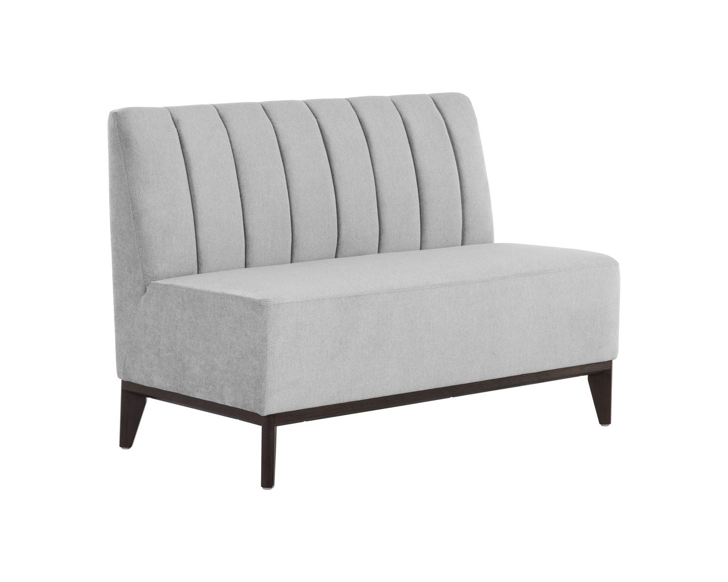 Sunpan Kosovo Modular Banquette Bench Abbington Navy / Polo Club Stone