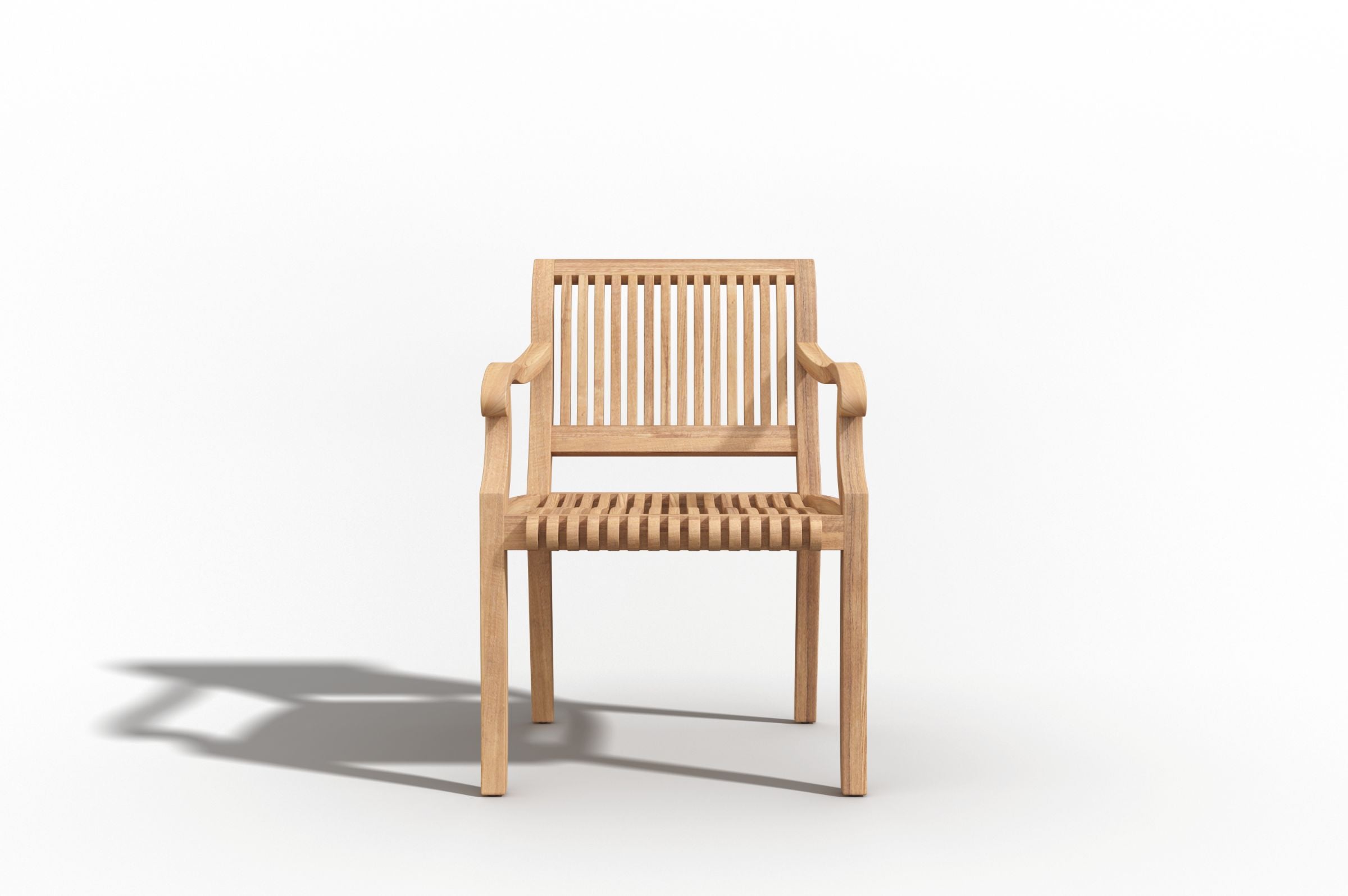 Curated MaisonFurniture Clement Teak Outdoor Armchair