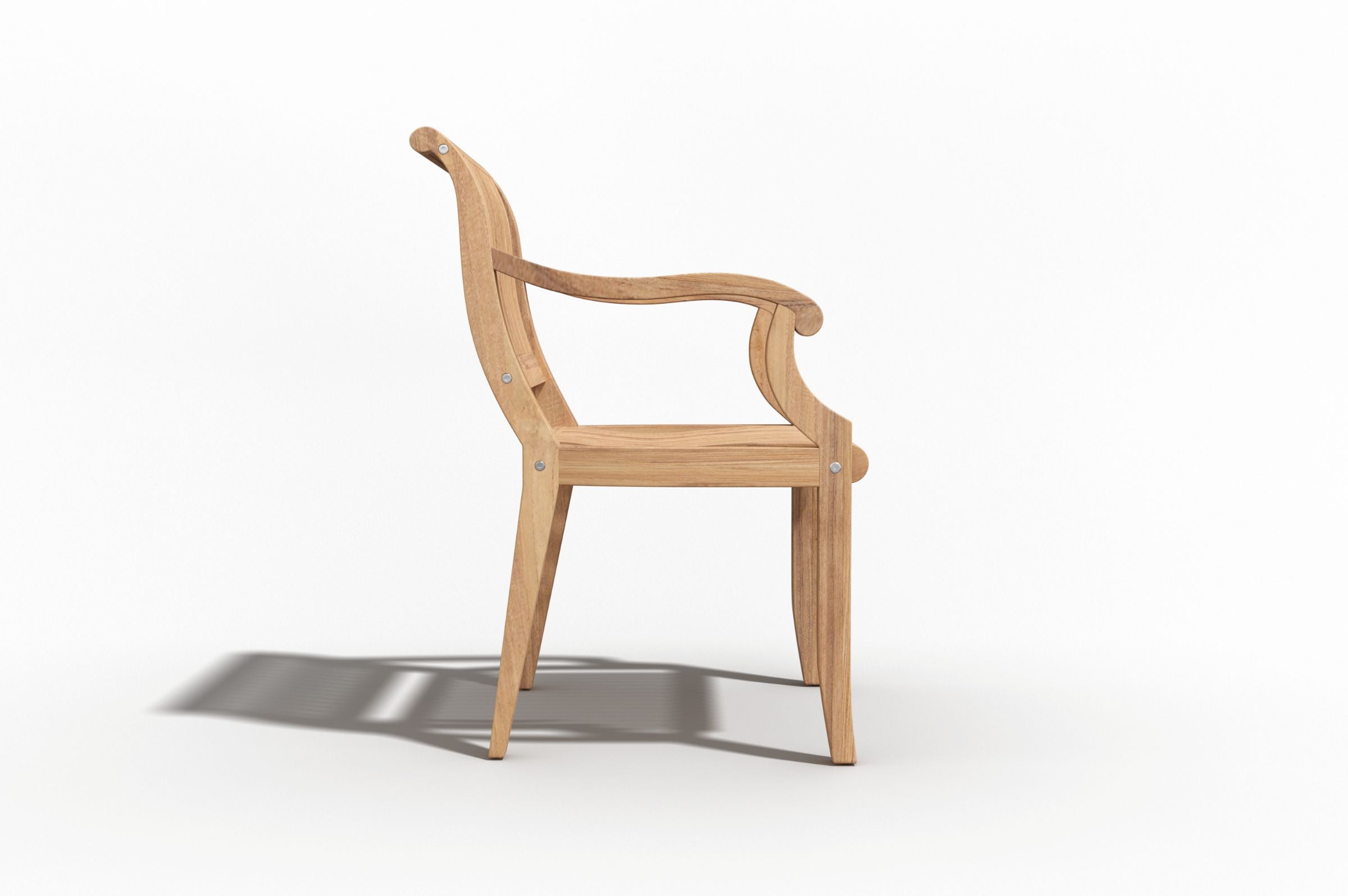 Curated MaisonFurniture Clement Teak Outdoor Armchair
