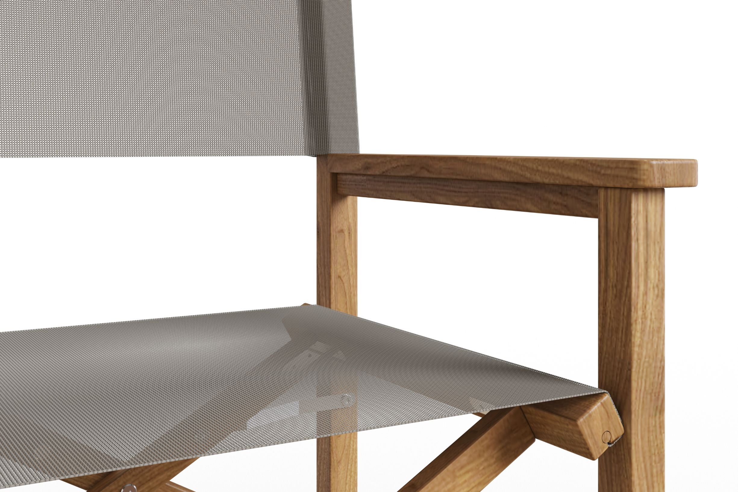 Curated MaisonFurniture Direceur Teak Folding Outdoor Dining Armchair