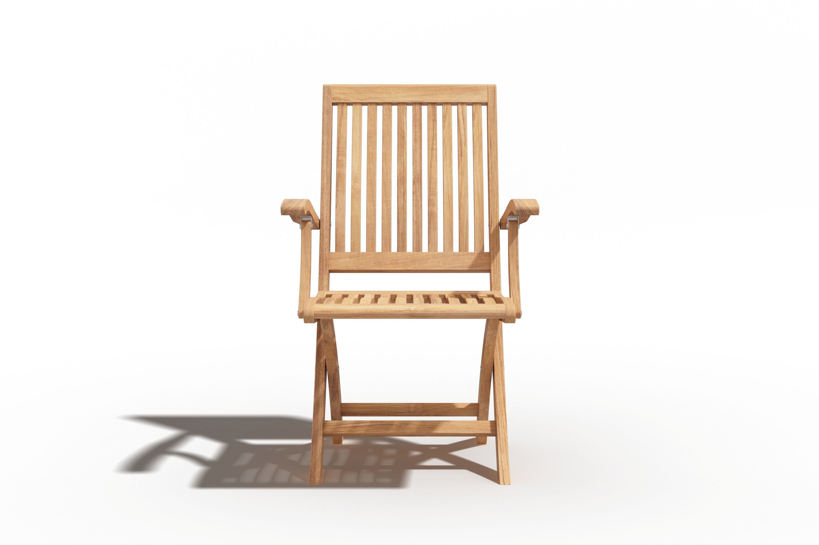 Curated MaisonFurniture Florence Teak Folding Outdoor Armchair