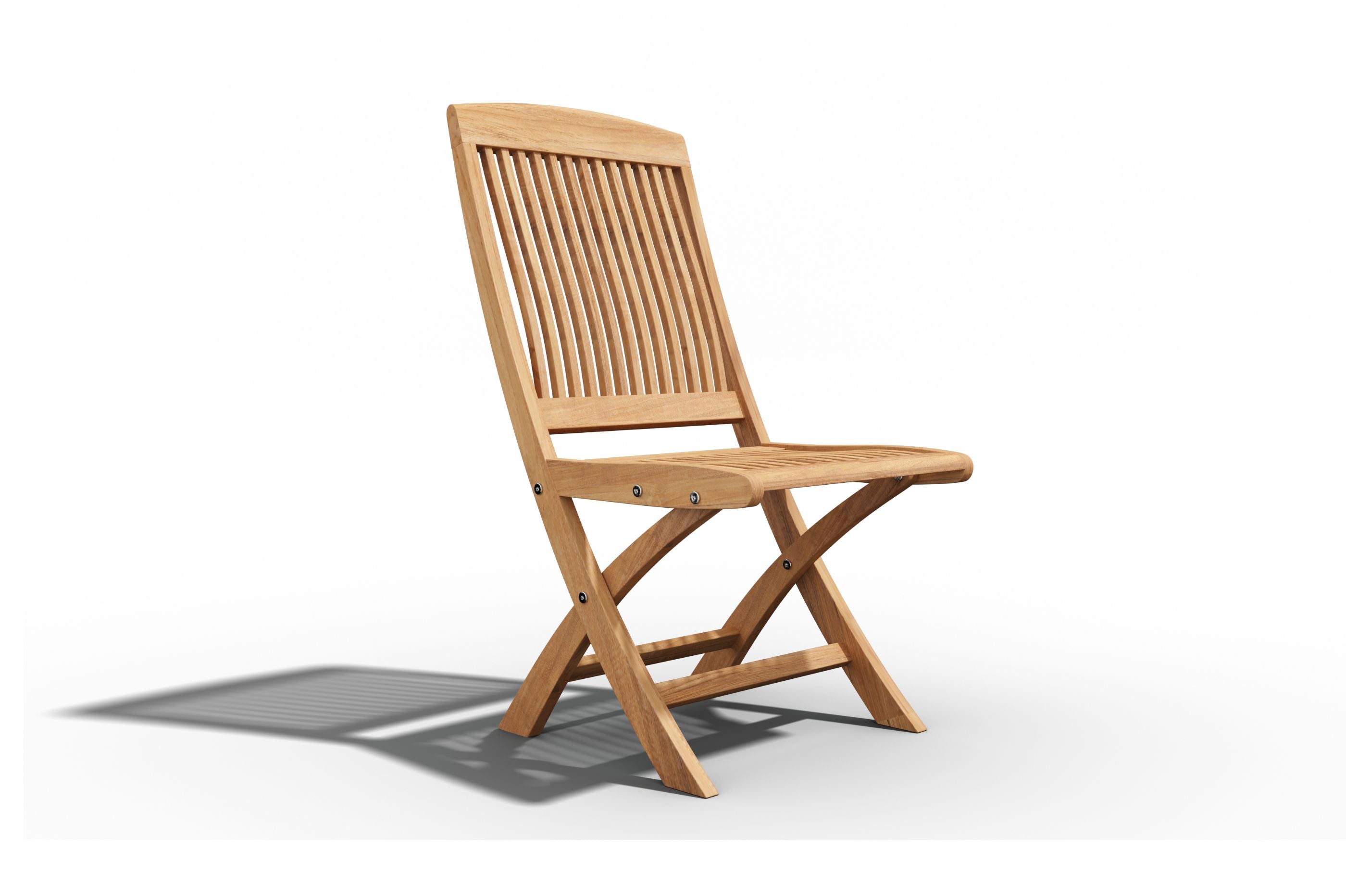 Curated MaisonFurniture Florence Teak Folding Side Chair