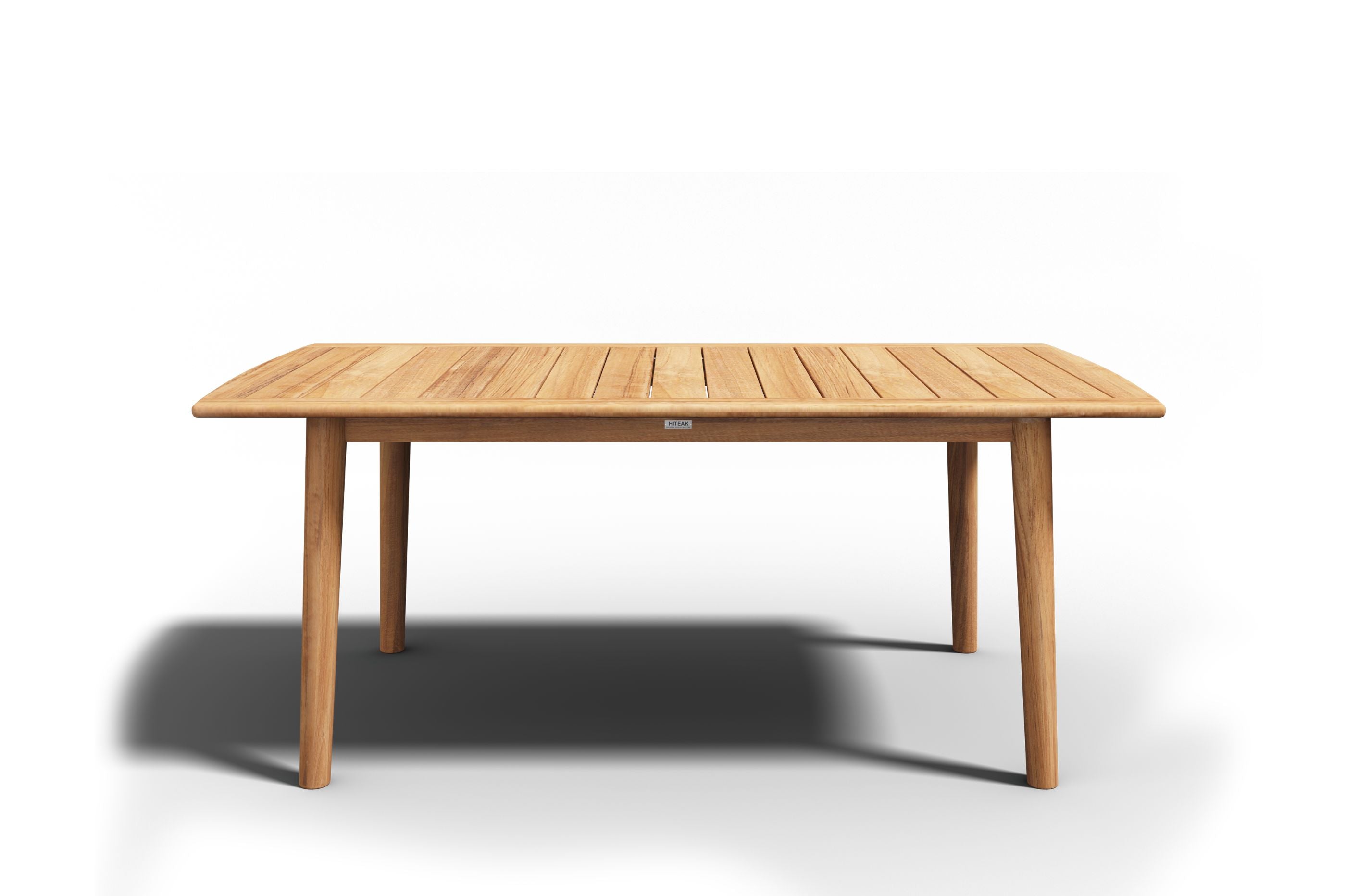 Curated Maison Furniture Riva Teak Rectangular Outdoor Dining Table