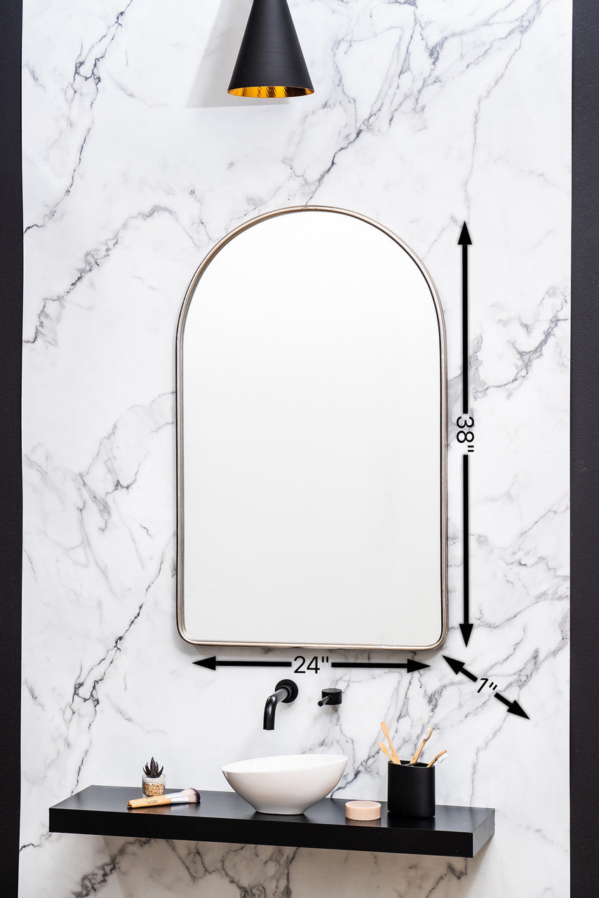 Cooper Classics Colca Silver Wall Mirror