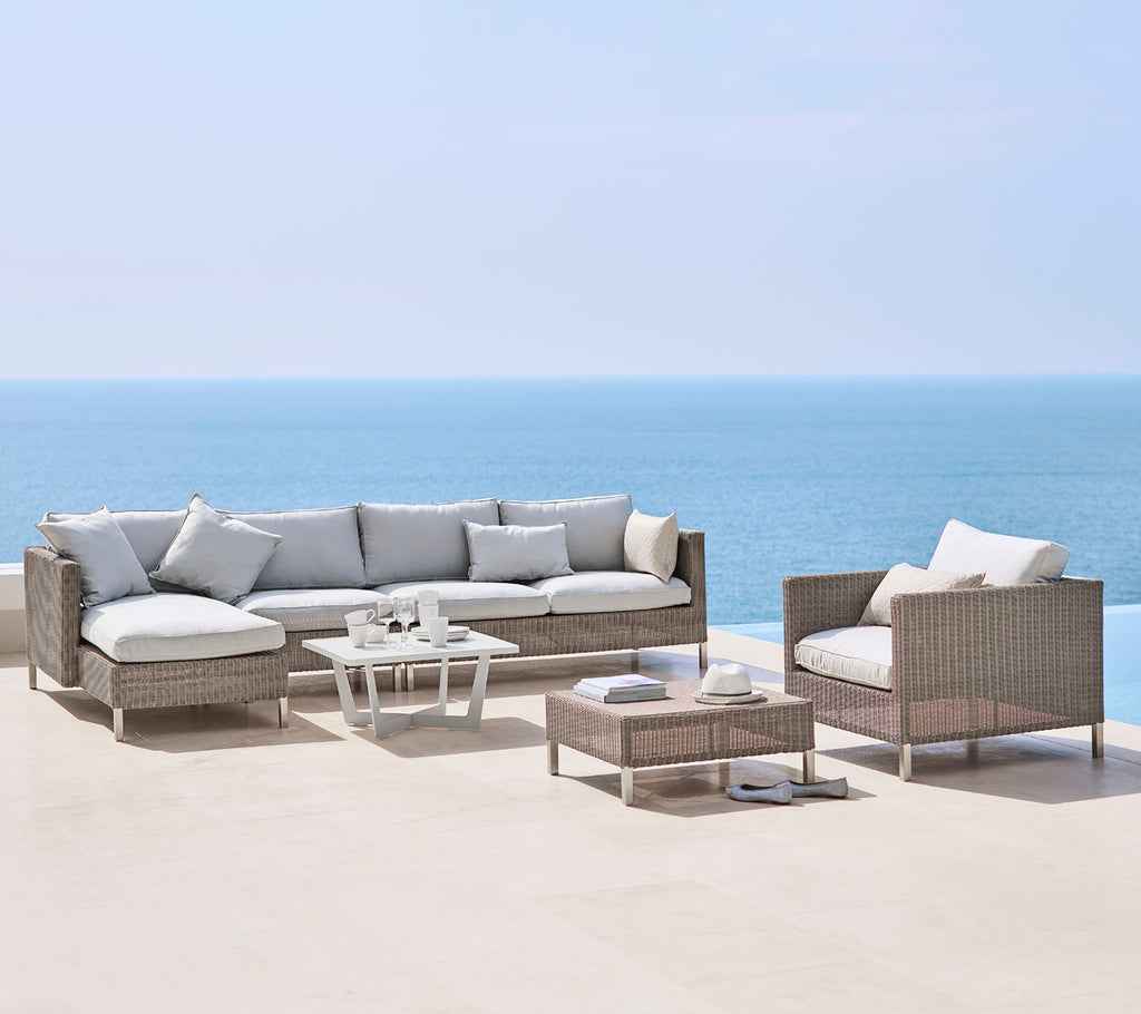 Cane-Line Connect Chaise Lounge Module Sofa - Right