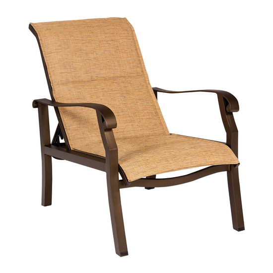 Woodard Cortland Padded Sling Adjustable Lounge Chair