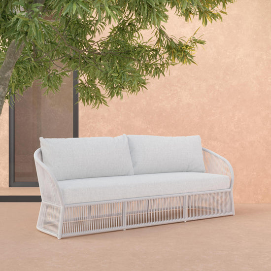 Azzurro Living Cape Town 3 Seat Sofa + Polar Cushion