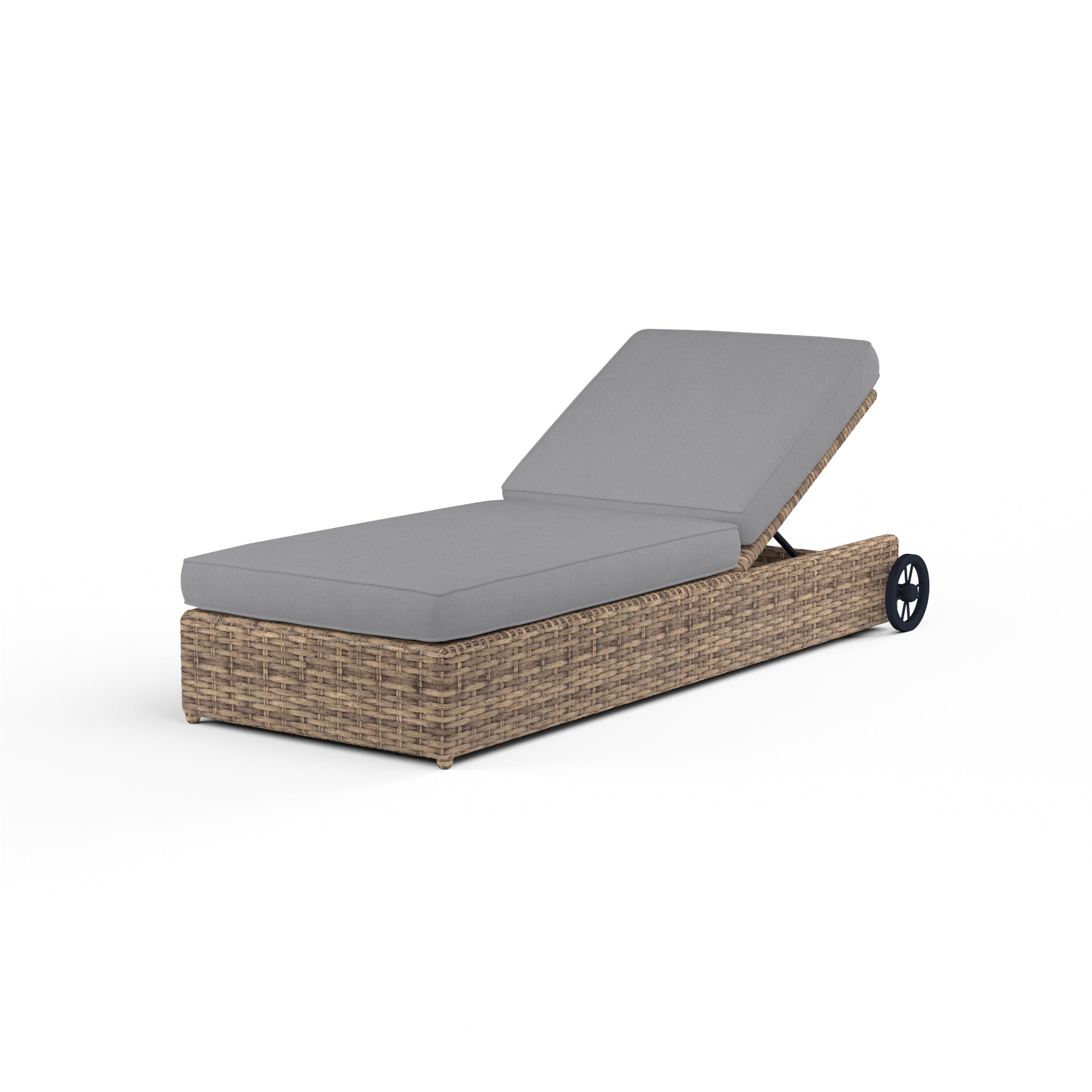Sunset West Havana Adjustable Chaise with Cushion