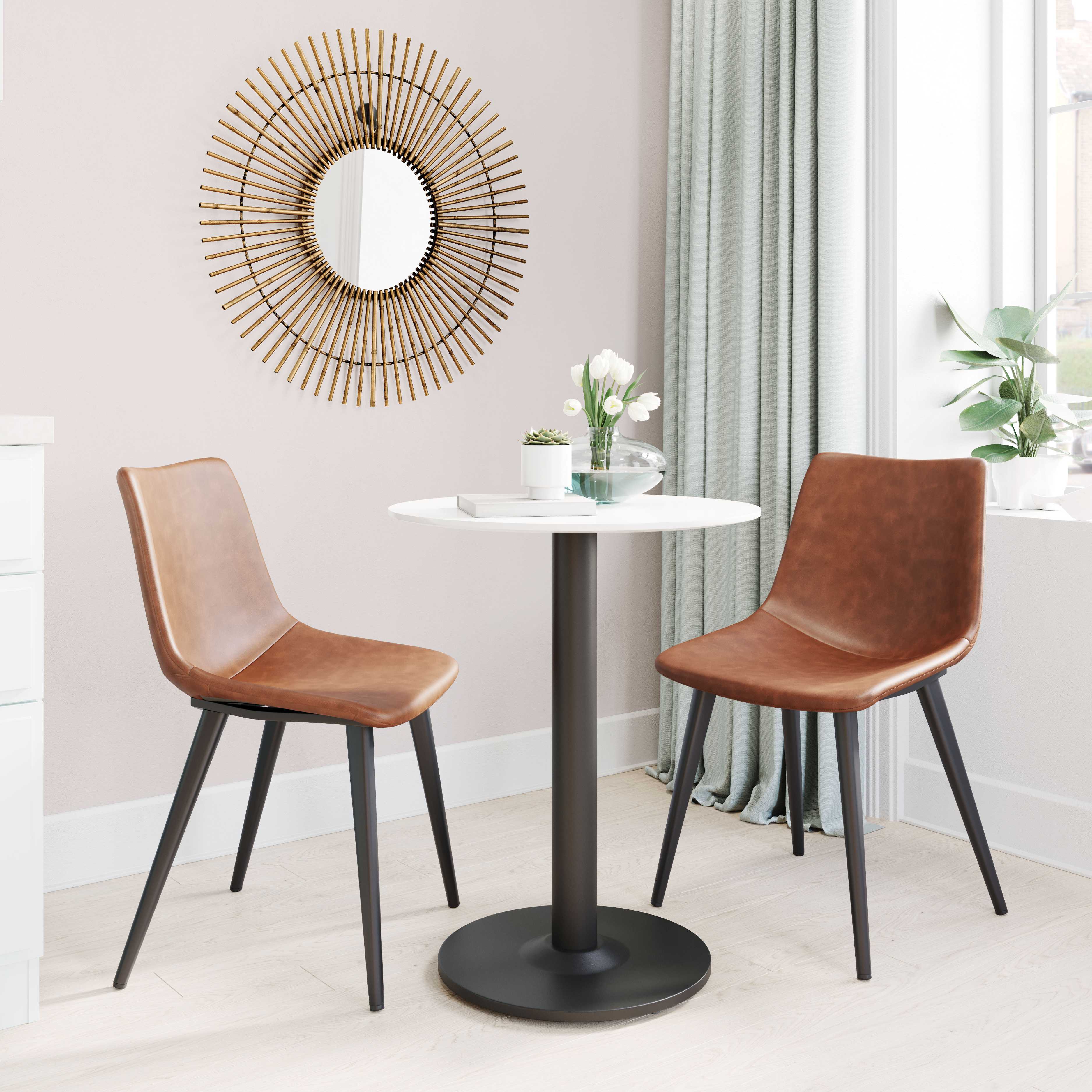 Daniel Dining Chair in Vintage Brown/Vintage Black/Gray