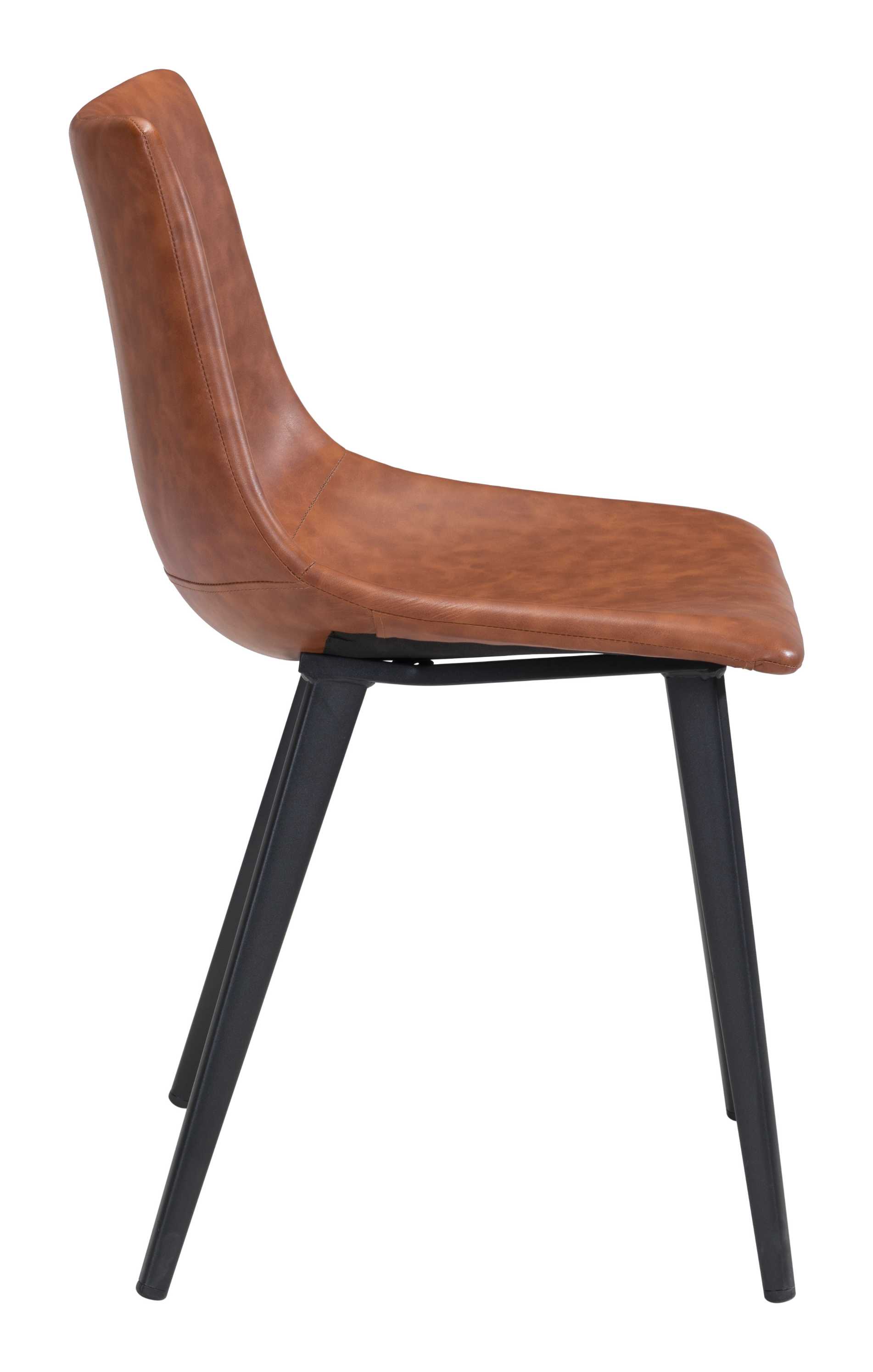 Daniel Dining Chair in Vintage Brown/Vintage Black/Gray