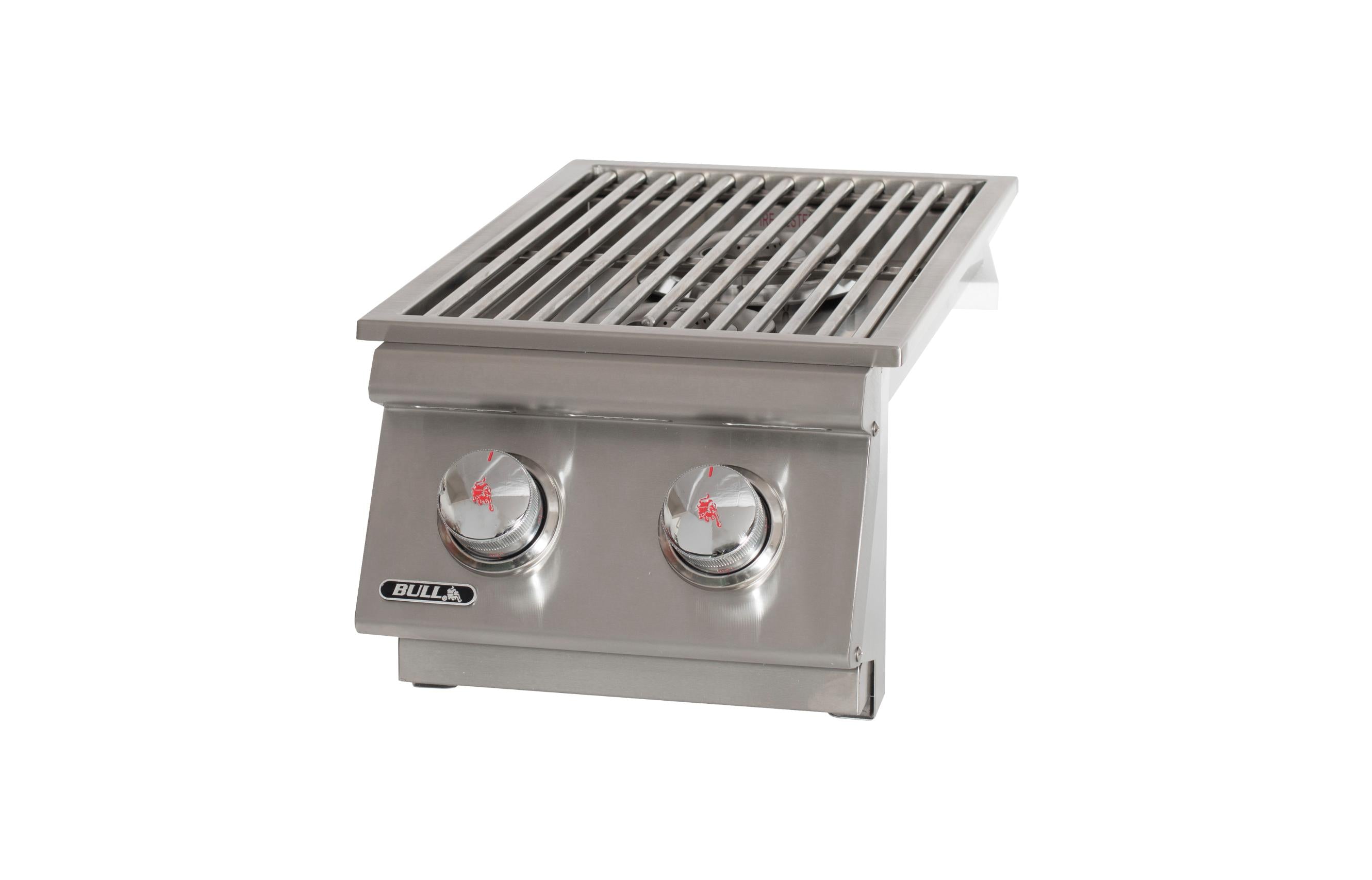 Bull BBQ Double Slide-In Sideburner LP/NG