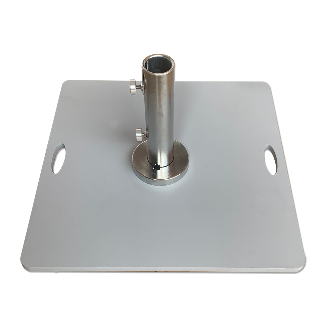 Bambrella 176 lb Hot Dipped Galvanized Steel with Grey Powder Coat