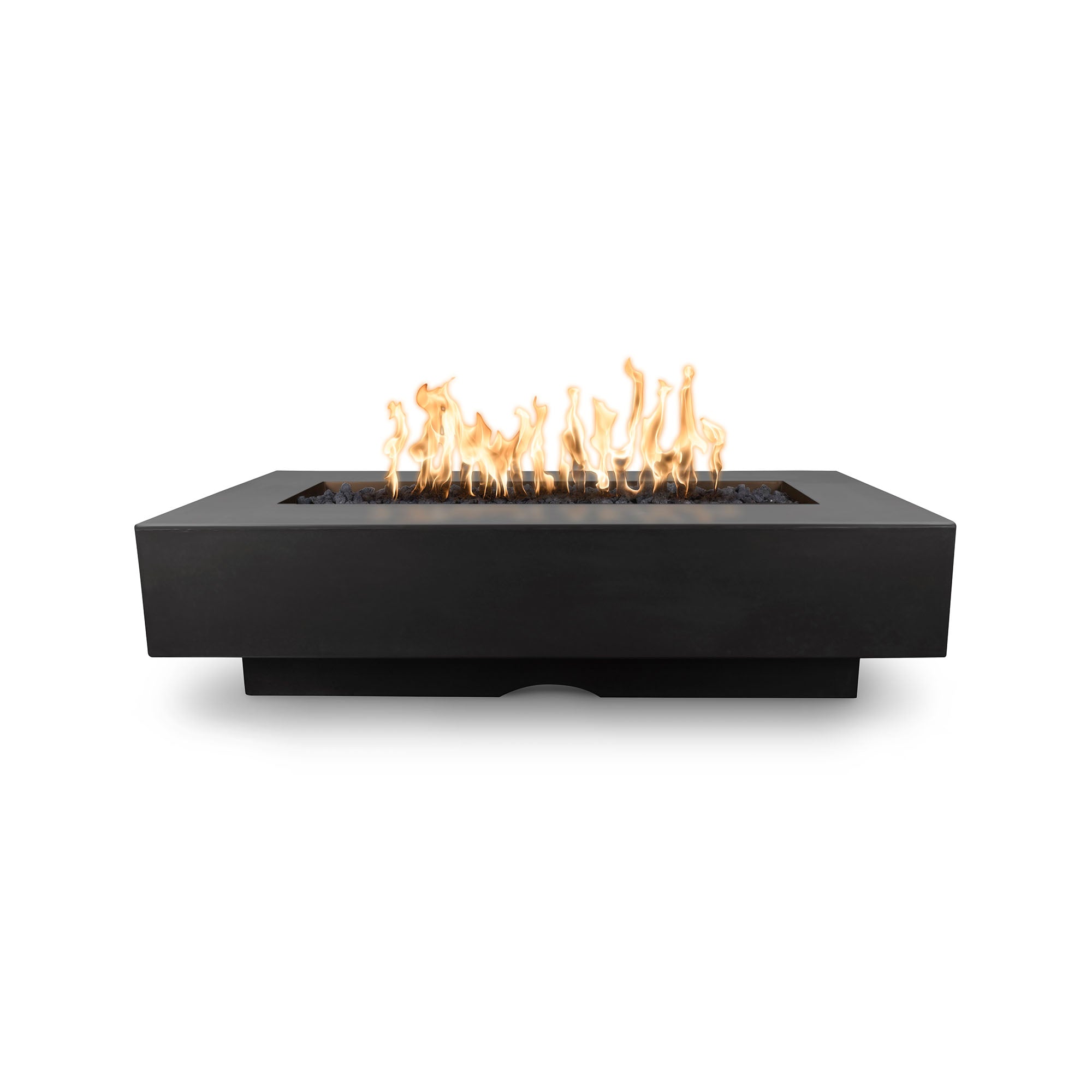 The Outdoor Plus Del Mar Concrete Fire Pit, Liquid Propane, 48", Black, Del Mar, Concrete, Outdoor