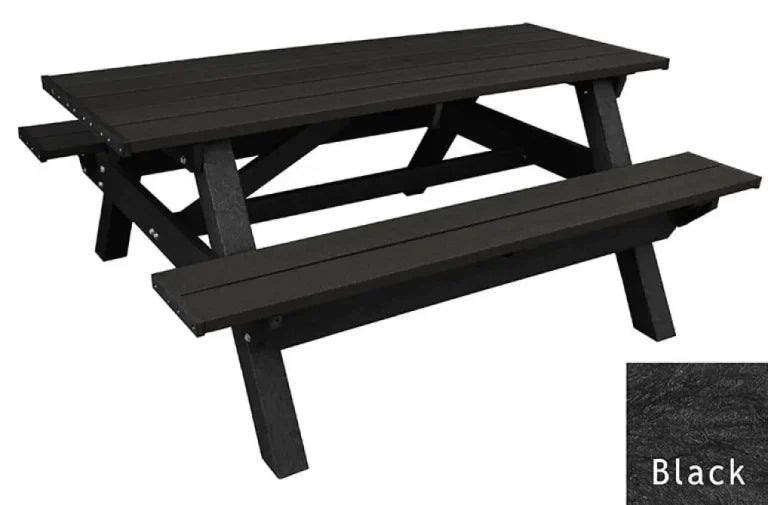 Polly Products Deluxe Picnic Table ADA Compliant (HP)
