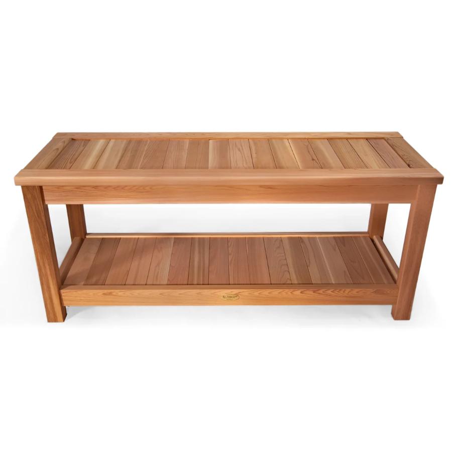 All Things Cedar Deluxe Sauna Bench