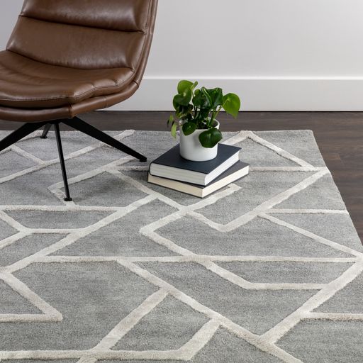 Sunpan Zizi Hand - Tufted Grey - 5' X 8' / 8' X 10' / 9' X 12'
