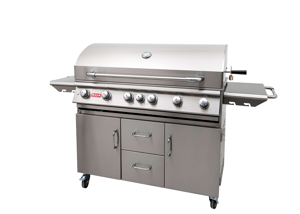 Bull BBQ 46" Diablo Drop In Grill LP/NG - 6 Burner / 105,000 BTU's