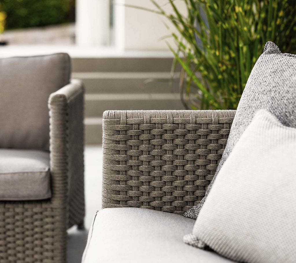Cane-Line Diamond 2-Seater Sofa Soft Rope Incl. Cushion Set