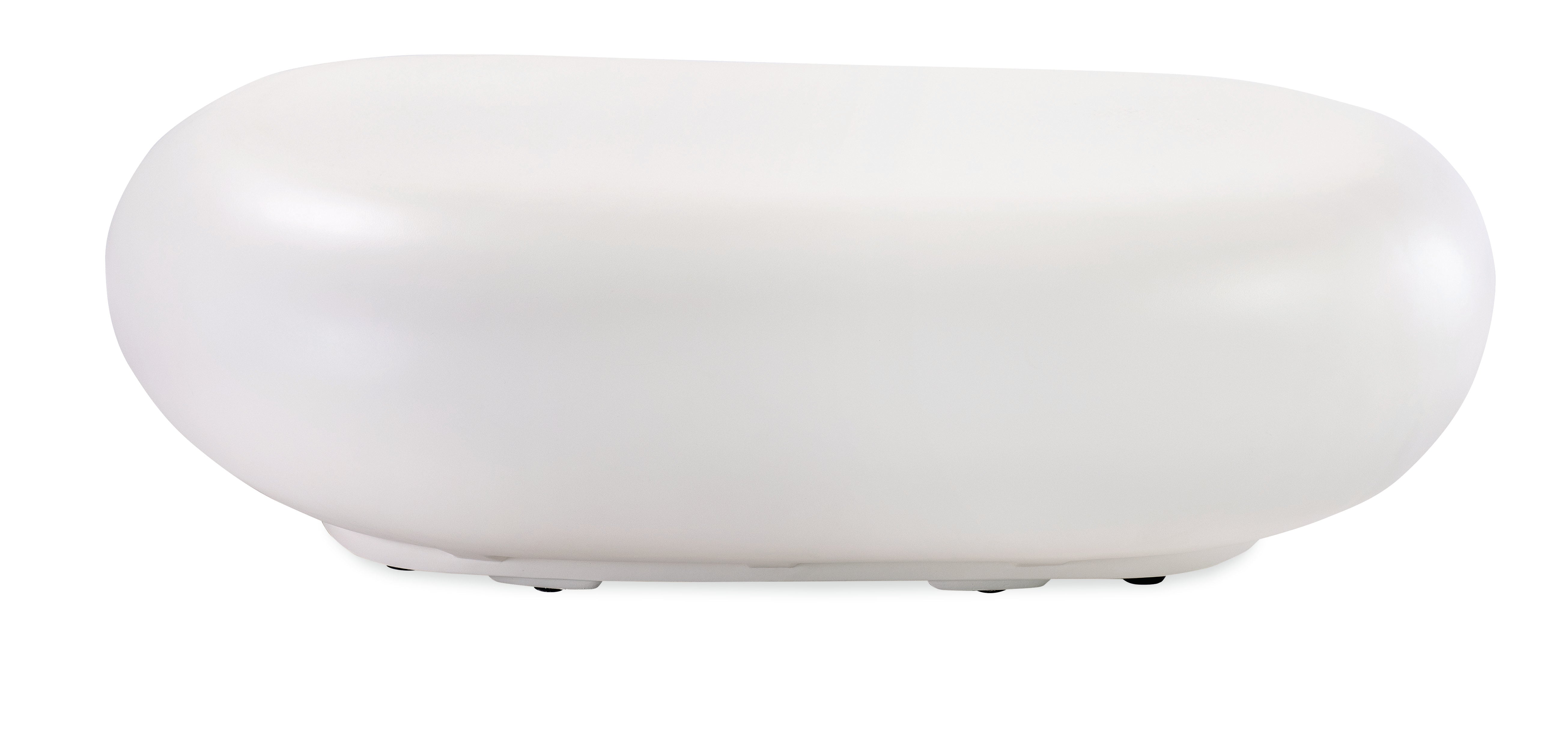 Sunset West Pebble Coffee Table - Gray / Bone