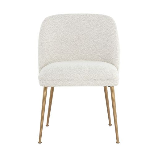 Sunpan Lyne Dining Chair in Copenhagen White