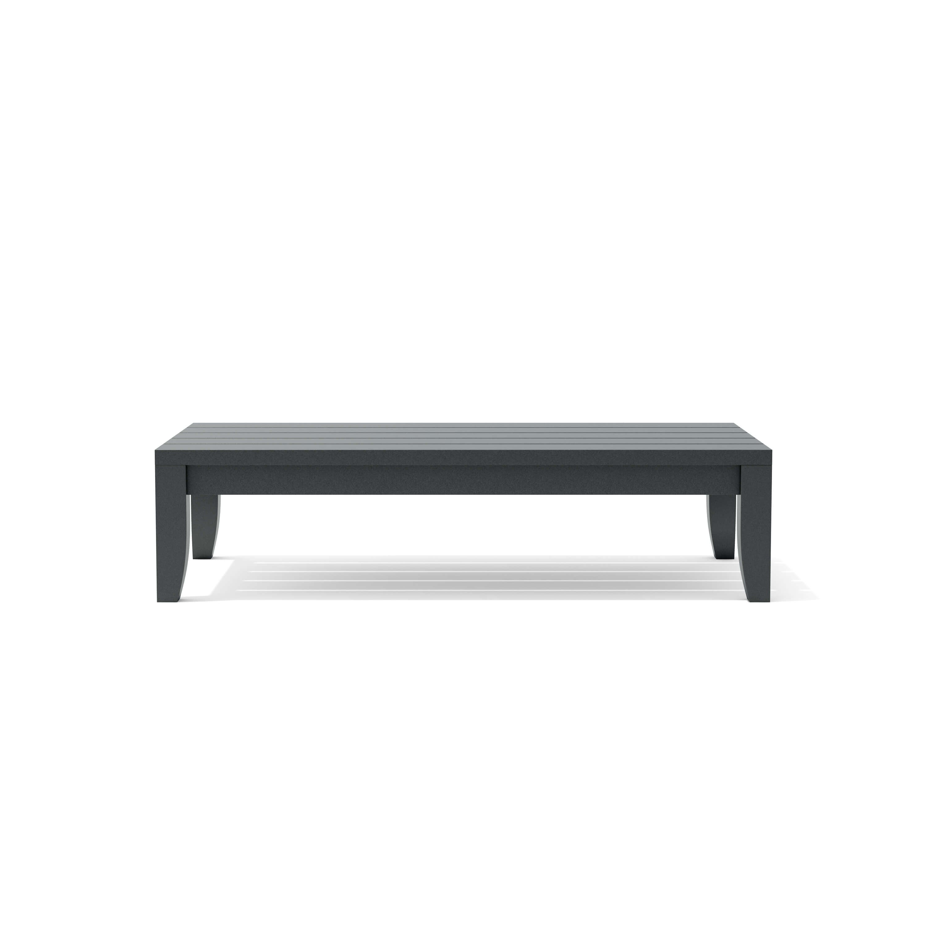 Anderson Teak Coronado Aluminum Rectangular Coffee Table