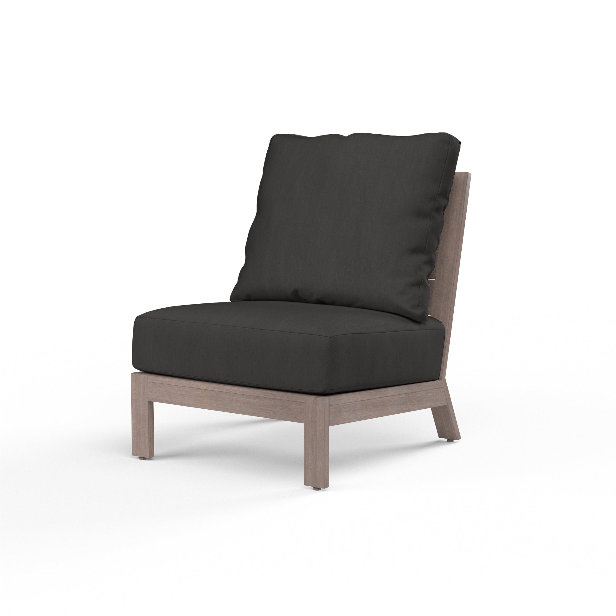 Sunset West Laguna Aluminum Armless Club with Cushion