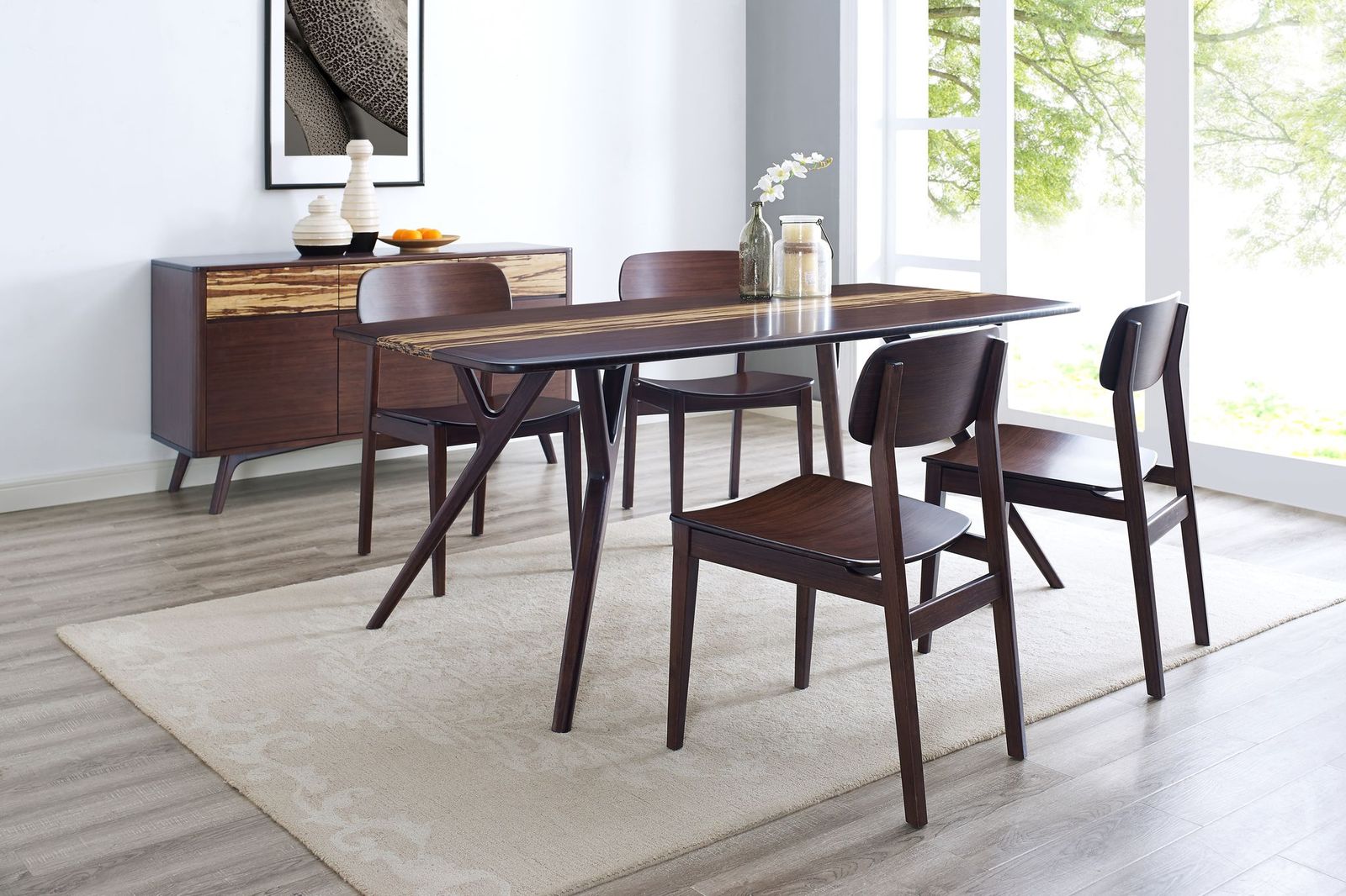 Greenington Azara Dining Table, Sable