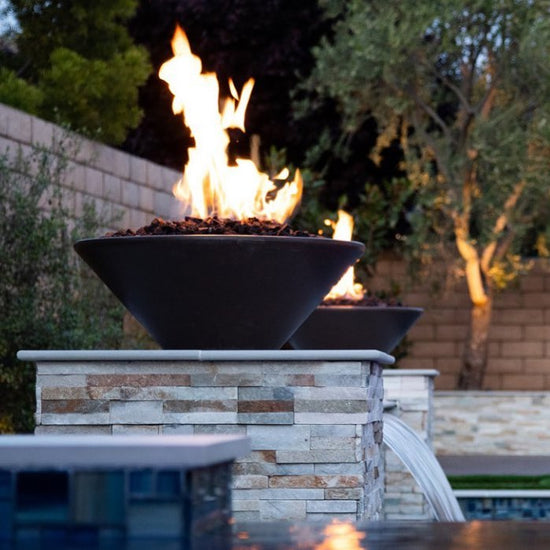 The Outdoor Plus Cazo GFRC Fire Bowl
