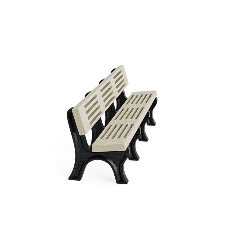 Polly Products Elite Backed Bench