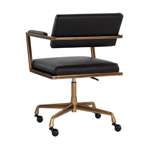 Sunpan Ventouz Office Chair - Vintage Black