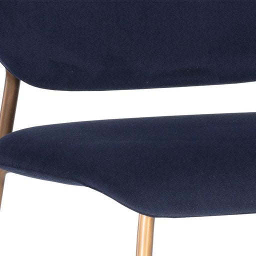 Sunpan Odesa Counter Stool Abbington Navy / Dillon Cream