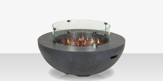 DecoScapes Elements Concrete Fire Pit - Round