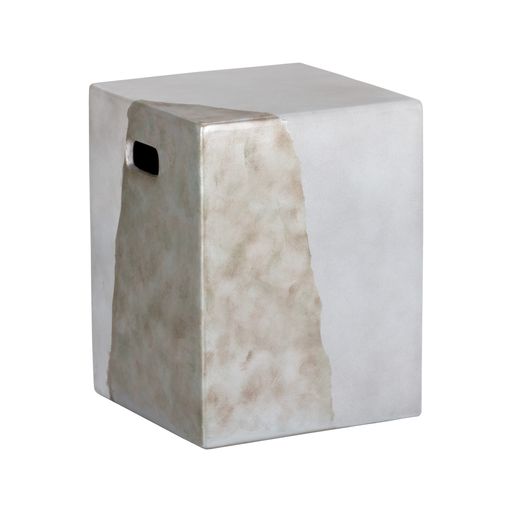 Sunpan Kyson End Table - Silver