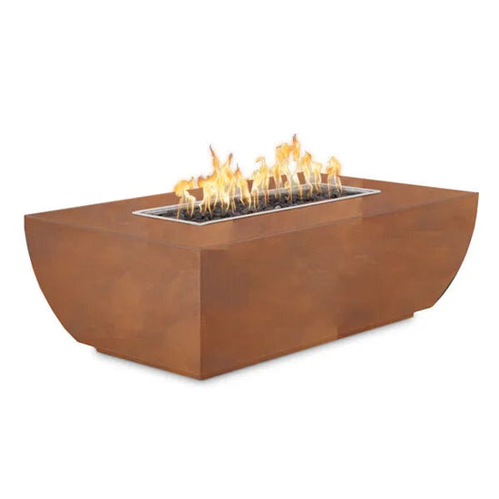 The Outdoor Plus Avalon Corten Steel Fire Pit- 24” Tall
