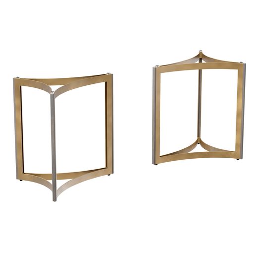 Sunpan Mendoza Dining Table Base - Set of Two