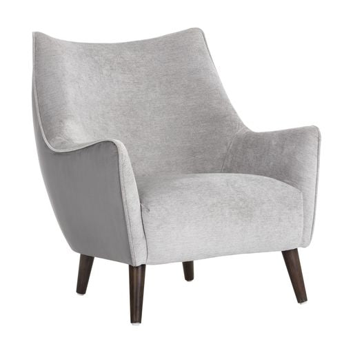 Sunpan Sorrel Lounge Chair Polo Club Kohl Grey Abbington Black / Polo Club Stone Antonio Charcoal