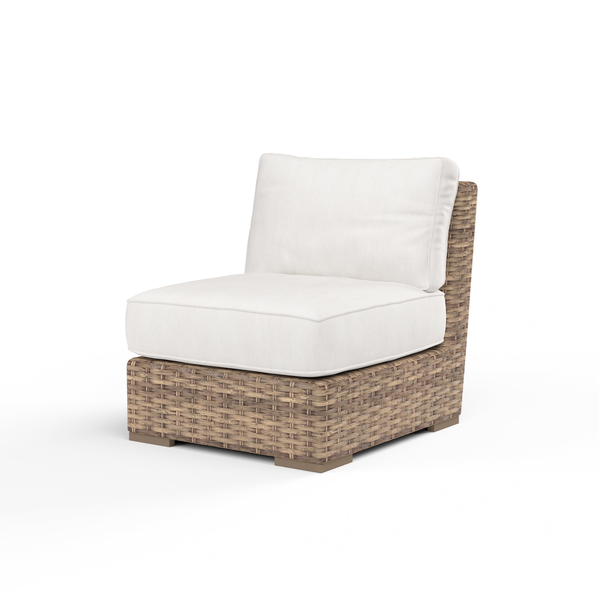 Sunset West Havana Armless Club with Cushion