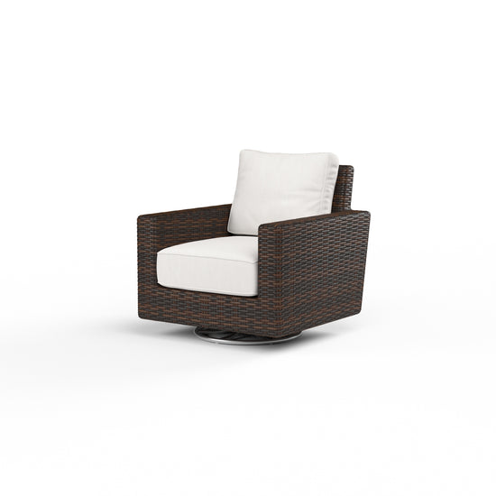 Sunset West Montecito Swivel Rocker Club Chair with Cushion