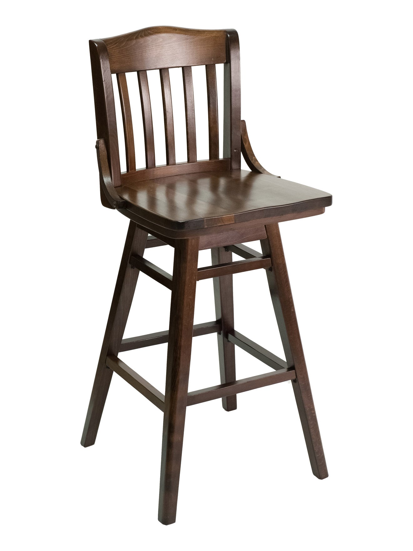 Florida Seating European 43" Beech Wood Barstool - FLS-02B SW