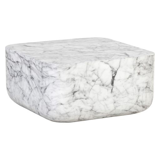 Sunpan Strut Coffee Table Black Ombre / Marble Look
