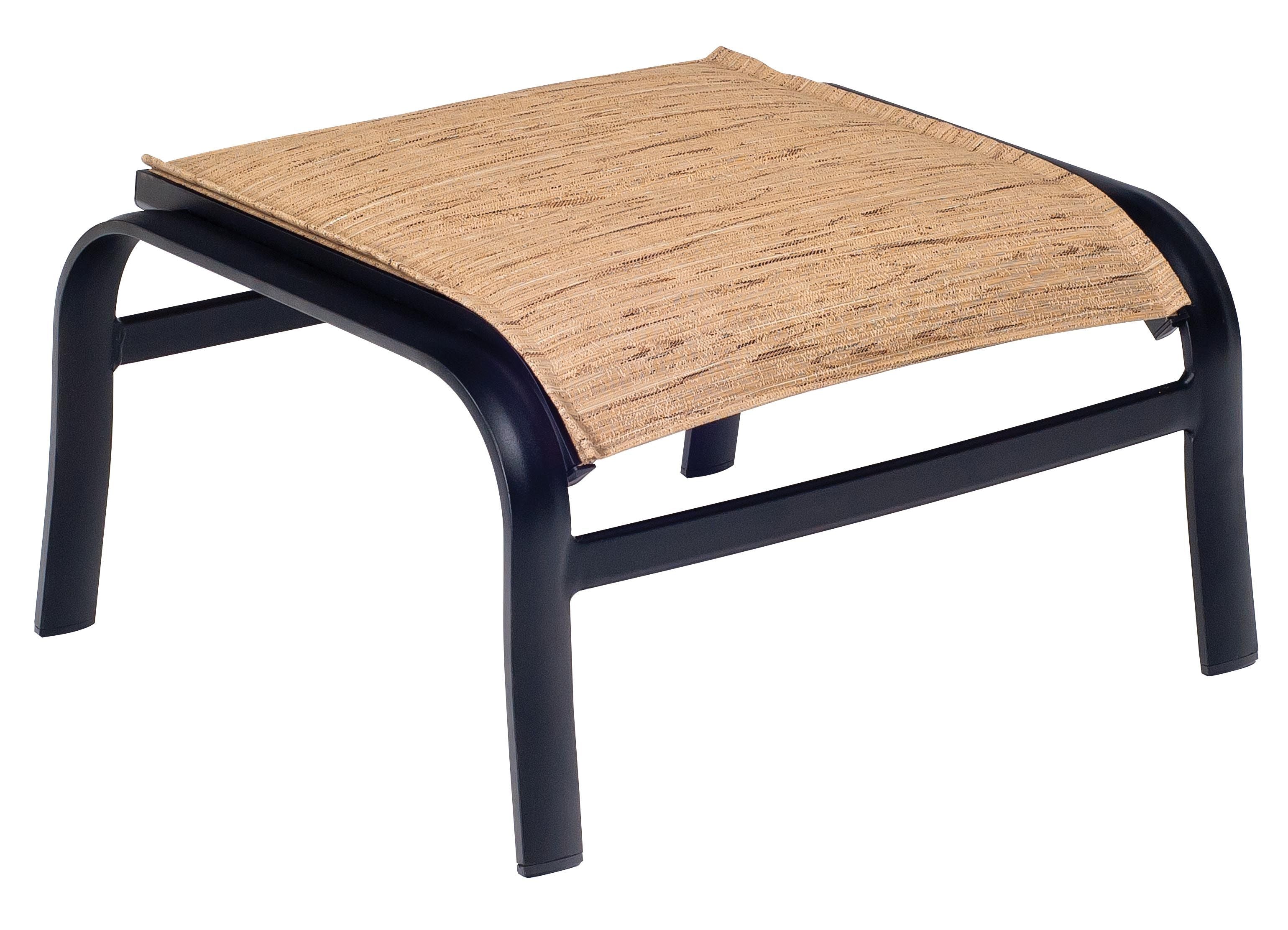 Woodard Fremont Padded Sling Ottoman