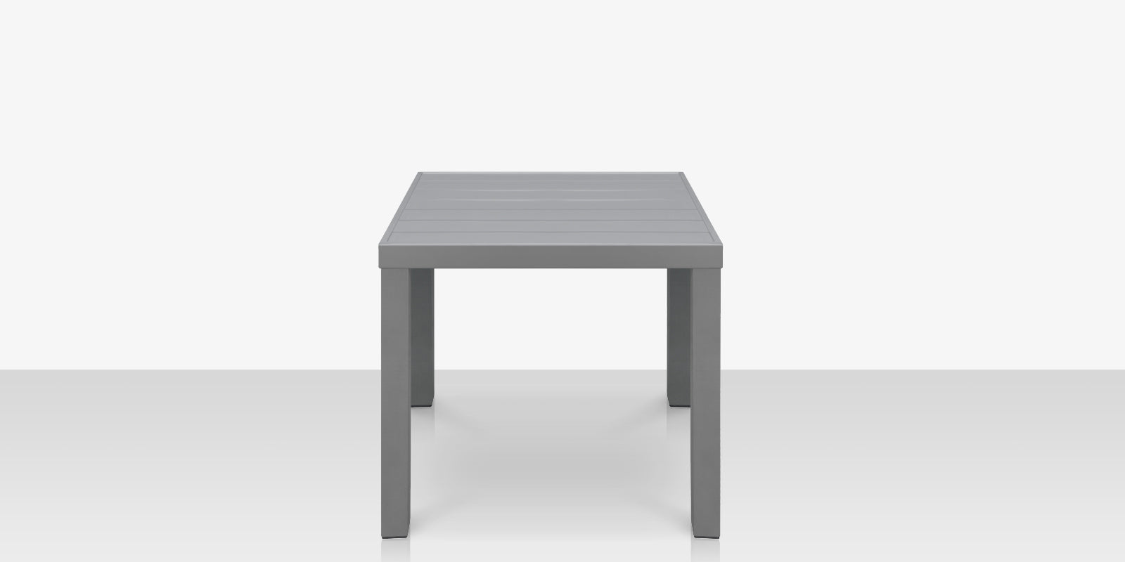 DecoScapes Fusion Aluminum 18'' Wide Square End Table