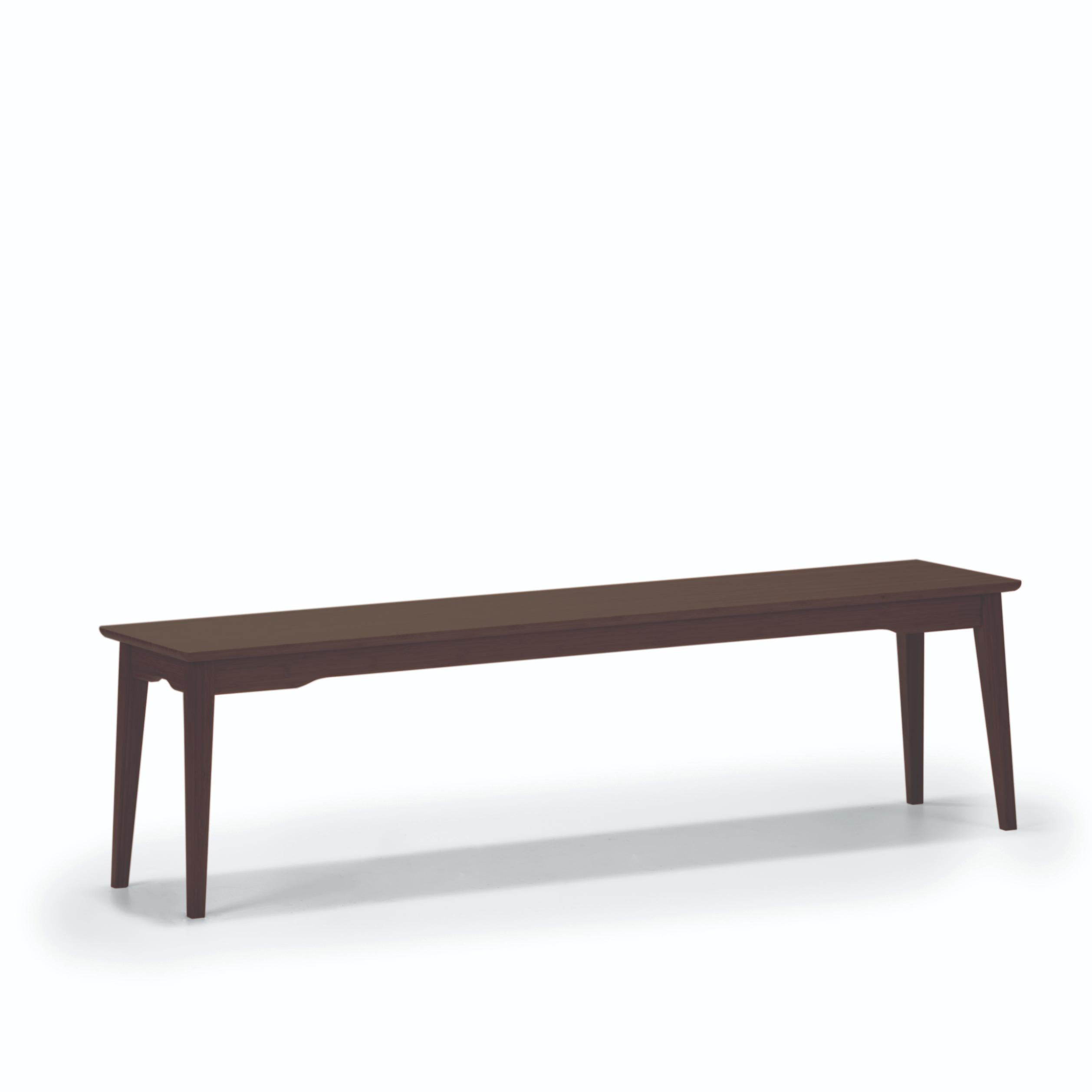 Greenington Currant Long Bench In Black Walnut/Caramelized