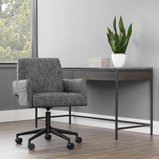 Sunpan Perry Office Chair - Nash Zebra