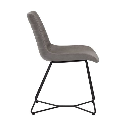 Sunpan Gracen Dining Chair in Hazelnut / Nightfall Black
