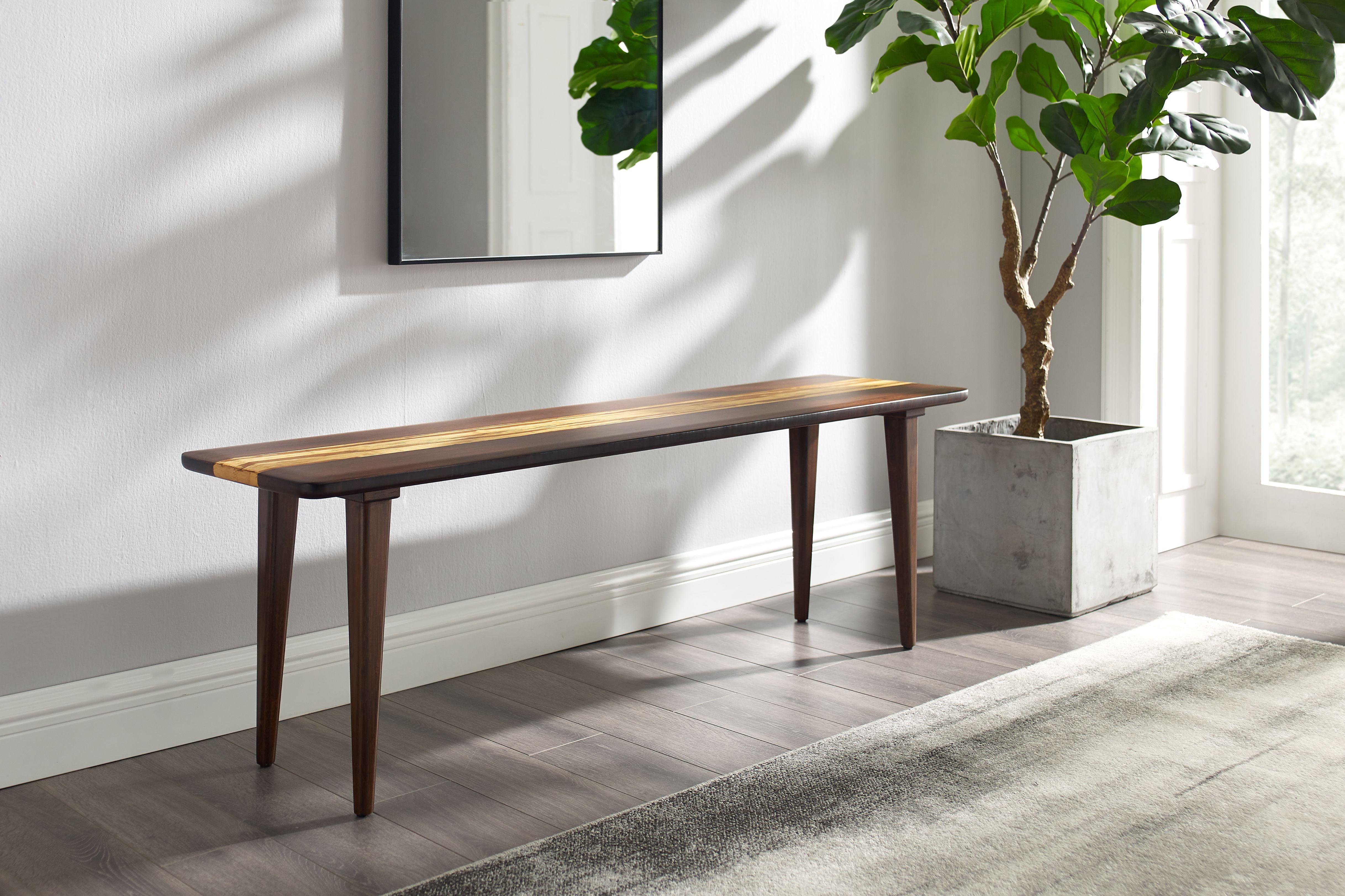 Greenington Azara Bench in Caramelized/Sable