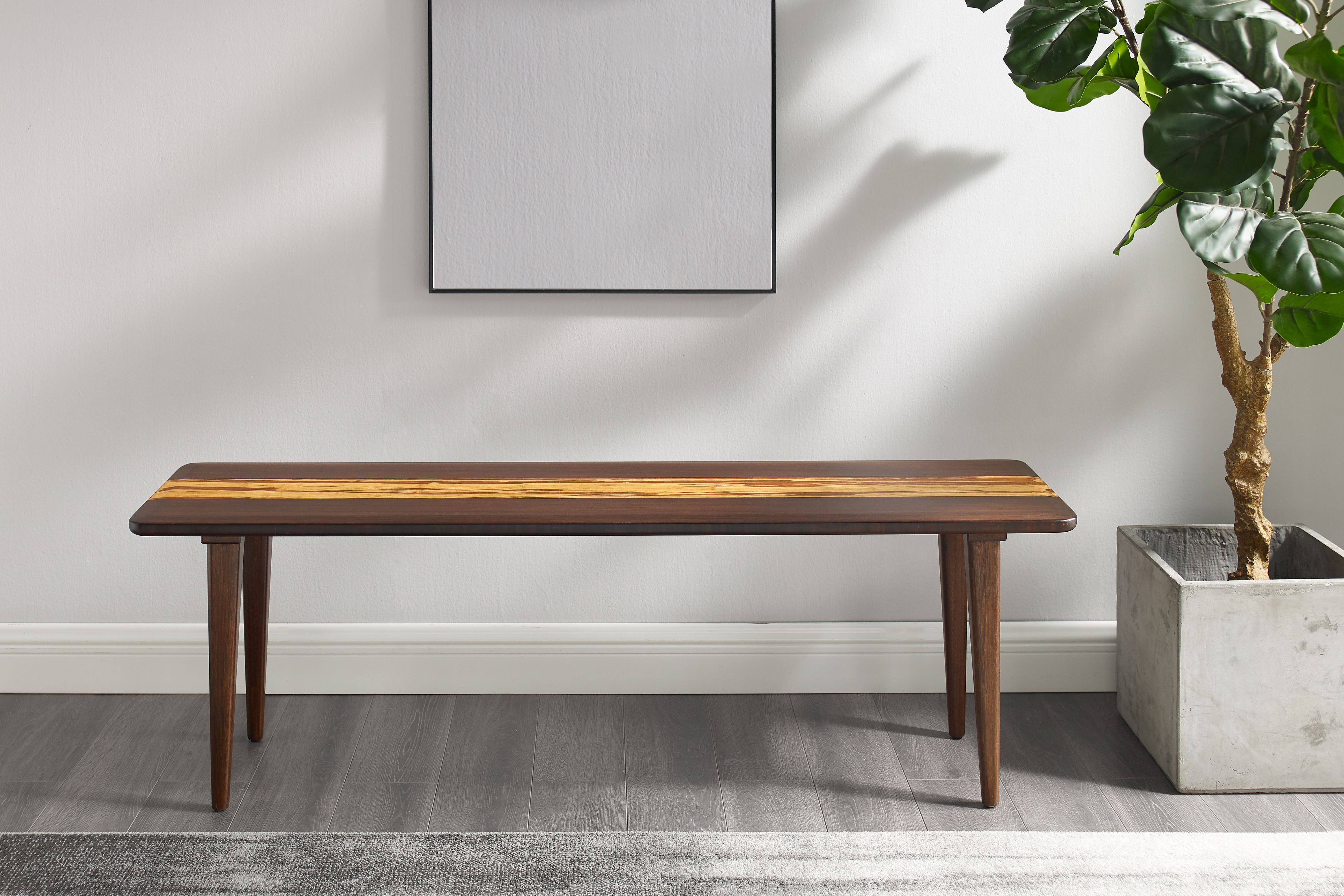 Greenington Azara Bench in Caramelized/Sable